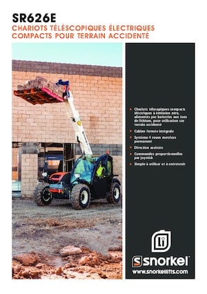 Telescoopladers Snorkel SR626E