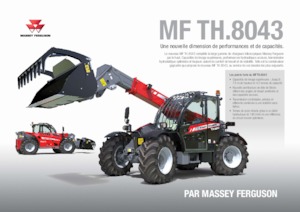 Telescoopladers Massey Ferguson TH.8043