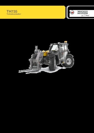 Telescoopladers Wacker Neuson TH735