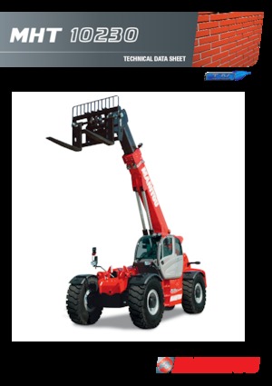 Telescoopladers Manitou MHT 10230