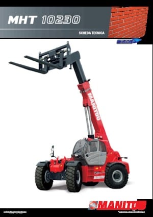 Telescoopladers Manitou MHT 10230