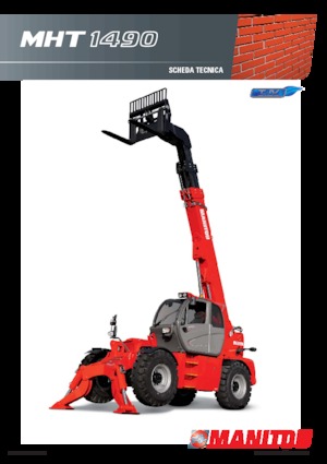 Telescoopladers Manitou MHT 1490