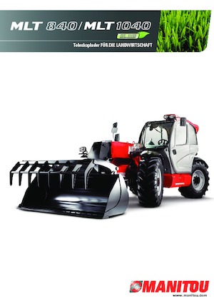 Telescoopladers Manitou MLT 840-145 PS