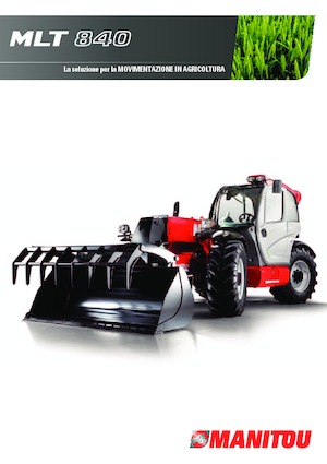 Telescoopladers Manitou MLT 840-145 PS