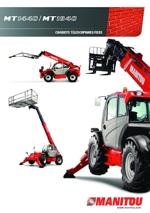Telescoopladers Manitou MT 1840 easy