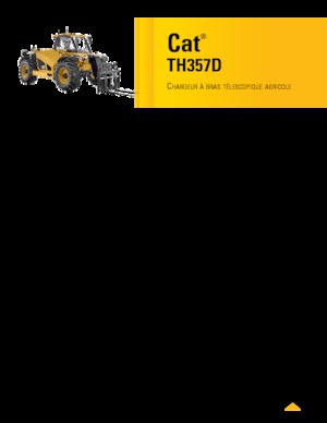 Telescoopladers Caterpillar TH357D