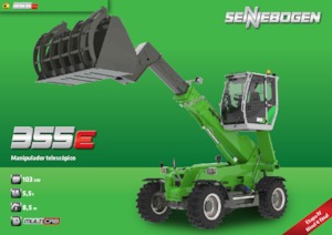 Draaiende verreiker Sennebogen 355 E 