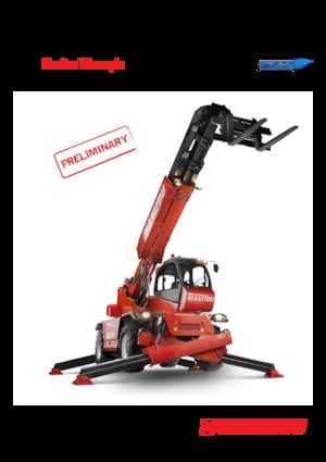 Draaiende verreiker Manitou MRT 2550