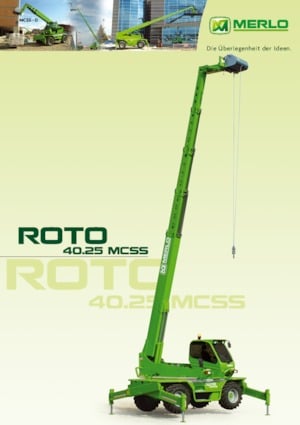 Draaiende verreiker Merlo Roto 40.25 MCSS