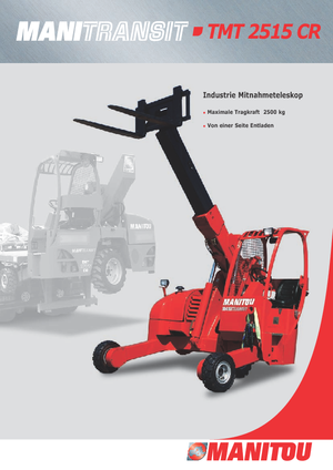Telescoopvorkheftrucks Manitou TMT 25-15 CR