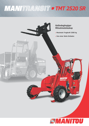 Telescoopvorkheftrucks Manitou TMT 25-20 SR