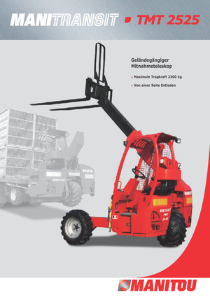 Telescoopvorkheftrucks Manitou TMT 25-25