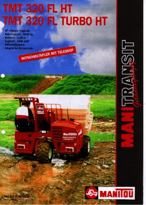 Telescoopvorkheftrucks Manitou TMT 320 FL T HT
