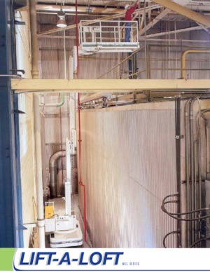 Enkele mast verticale hoogwerkers Lift-A-Loft MCL30.05 