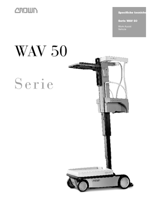 Enkele mast verticale hoogwerkers Crown Wav 50-118