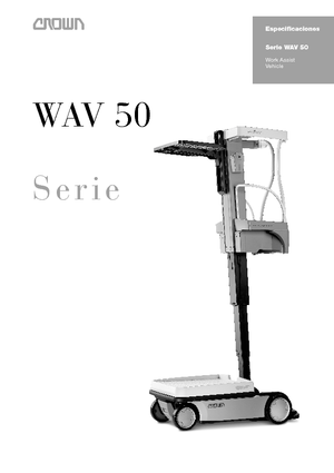 Enkele mast verticale hoogwerkers Crown Wav 50-118