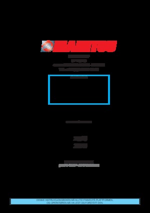 Telescoophoogwerkers op wielen Manitou 260 TJ