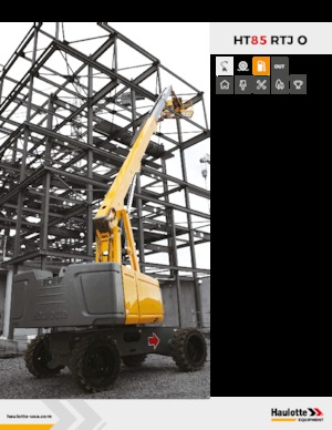Telescoophoogwerkers op wielen Haulotte HT85 RTJ O