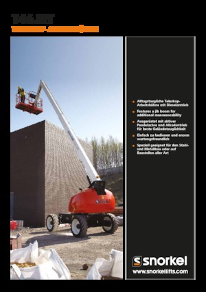 Telescoophoogwerkers op wielen Snorkel T46JRT