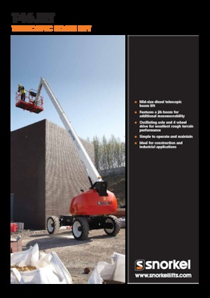 Telescoophoogwerkers op wielen Snorkel T46JRT
