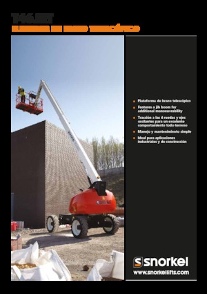 Telescoophoogwerkers op wielen Snorkel T46JRT