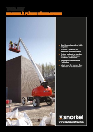 Telescoophoogwerkers op wielen Snorkel T46JRT