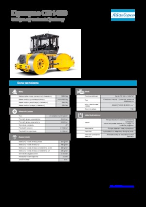 Driewielwalsen Dynapac CS 1400