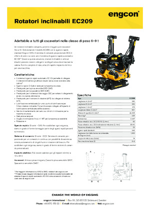 Tiltrotators engcon EC209