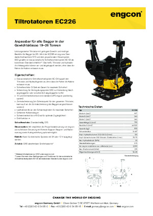 Tiltrotators engcon EC226
