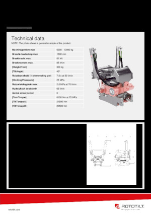 Tiltrotators Rototilt® R3 SL