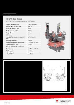 Tiltrotators Rototilt® R8 SL