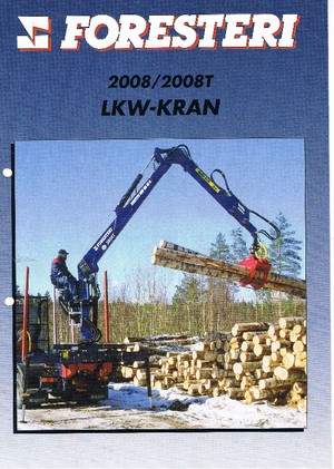 Houtlaadkranen Foresteri 2008