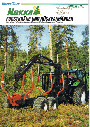 Houtlaadkranen Nokka 2551