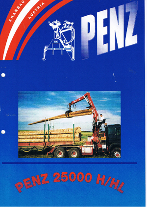 Houtlaadkranen PENZ 25000 HL