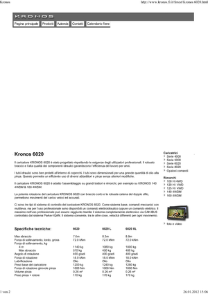 Houtlaadkranen Kronos 6020 XL 