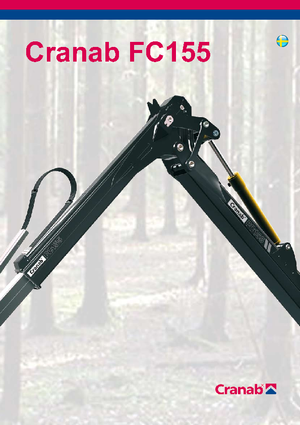 Houtlaadkranen Cranab FC 155/7.5