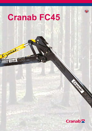 Houtlaadkranen Cranab FC 45 DT