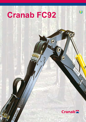 Houtlaadkranen Cranab FC 92 Combi