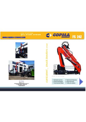 Houtlaadkranen COPMA 2000 FS 24 Z 1
