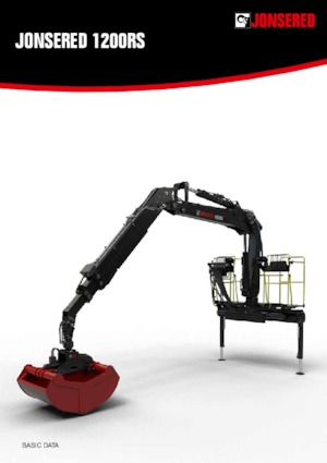 Houtlaadkranen Jonsered J 1200RS 89