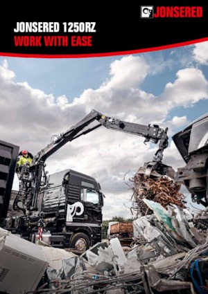 Houtlaadkranen Jonsered J 1250RZ 79