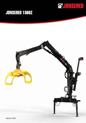 Houtlaadkranen Jonsered J 1500Z 80