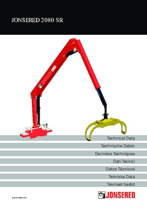 Houtlaadkranen Jonsered J 2080SR 91