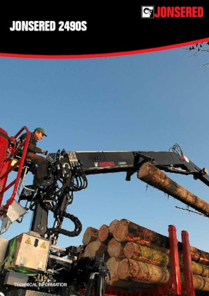 Houtlaadkranen Jonsered 2490 S 95 