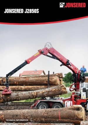 Houtlaadkranen Jonsered 2850 S 97 