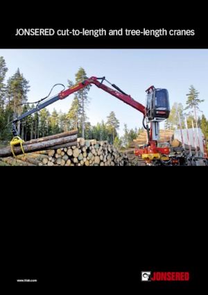 Houtlaadkranen Jonsered 2990 SR 137 