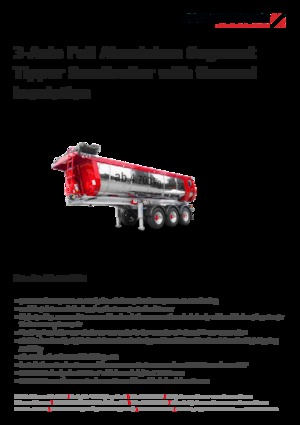 Tipper semi-oplegger Schwarzmüller 3-Axle Full Aluminium Segment Tipper Semitrailer with thermal insulation