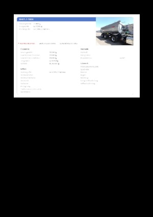Tipper semi-oplegger Reisch RHKS-2-SR06