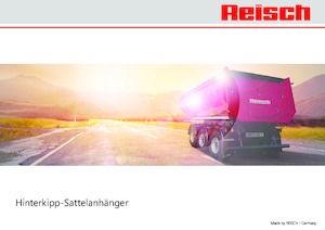 Tipper semi-oplegger Reisch RHKS-3-SR07 ISO-R