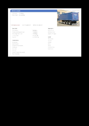 Tipper semi-oplegger Reisch RHKS-3-AG09